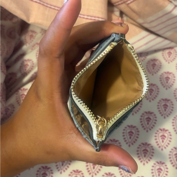 GUESS Blue Monogram Wallet - Picture 3 of 3